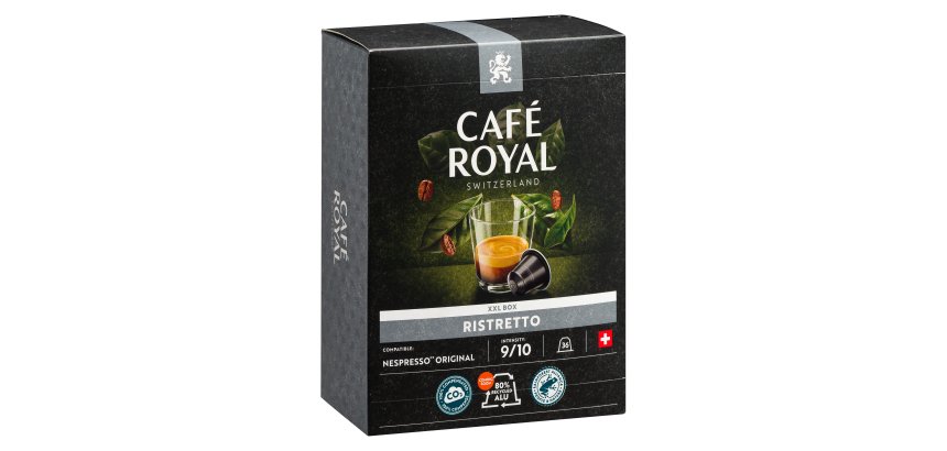 Capsules de café Café Royal Ristretto - Boîte de 36
