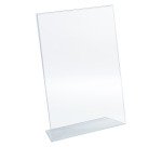 Présentoir de table Déflecto incliné A4 transparent