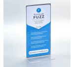 Présentoir de table Déflecto double face 1/3 de A4 transparent