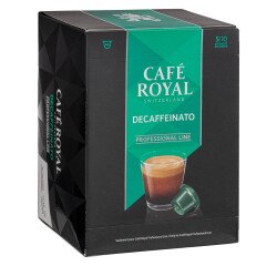 Coffee Capsule Café Royal Professional Decaf - Box of 48 - Compatible Café Royal Professional