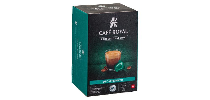 Capsule de café Café Royal Professionel Décafeiné - Boîte de 48 - Compatible Café Royal Professionnel