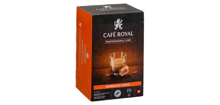 Capsules de café Café Royal Professional Espresso Forte - Boîte de 48