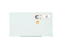 Pizarra Cristal blanco brillante Nobo 85” formato panorámico 