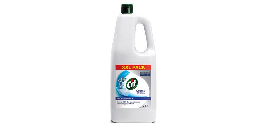 Cif Profesionnal original Crème à récurer - Flacon de 2 L