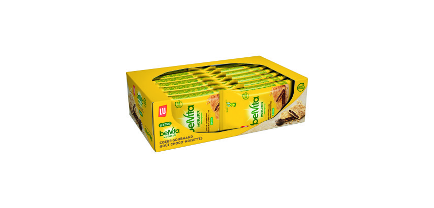 Biscuits Belvita Le Moelleux Choco Hazelnu - pocket size 50 g