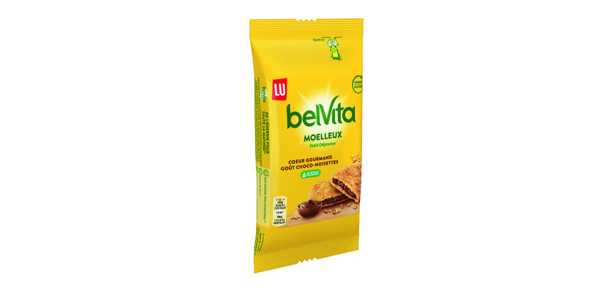 Belvita Le Moelleux Coeur gourmand choco noisettes Lu - 50 g