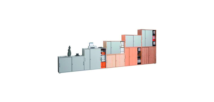 Grey body maple doors H 110 x W 120 x D 40 cm