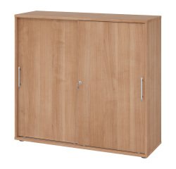 Walnut body walnut doors H 110 x W 120 x D 40 cm