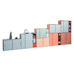 Corps érâble portes argent H 110 x L 120 x P 40 cm