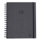 Agenda journalier Exacompta Planifié 22 S Rendez-vous - année 2026 - 18 x 22,5 cm gris
