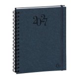 Agenda journalier Exacompta Planifié 22 S Rendez-vous - année 2027 - 18 x 22,5 cm gris