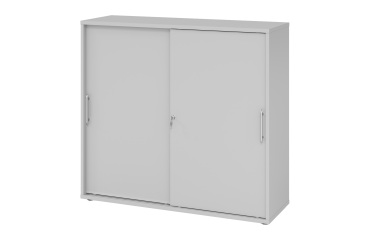 Grey body grey doors H 110 x W 120 x D 40 cm
