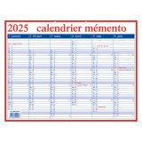 Calendrier Mémento Français 2025