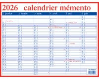 Aurora Memento-kalender 2026 Frans