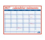Aurora Memento calendar 2027 French