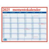Calendrier 2025 Mémento néerlandais
