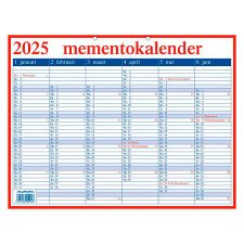 Calendrier 2025 Mémento néerlandais