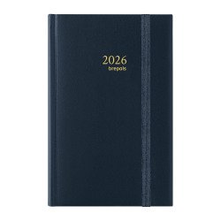 Agenda journalier Brepols Chantier - année 2026 - 8,5 x 14,5 cm couleurs aléatoires