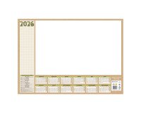 Sous-mains Natura Millésimé 2026 - 38,5 x 54 - 25 feuillets