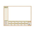 Sous-mains Natura Millésimé 2027 - 38,5 x 54 - 25 feuillets