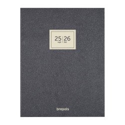 Agenda journalier Brepols Essenz - 16 mois - 2025/2026 - 21 x 27 cm