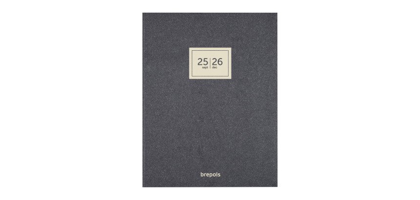 Agenda journalier Brepols Essenz - 16 mois - septembre 2025 décembre 2026 - 21 x 27 cm