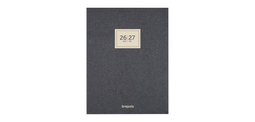 Agenda A4 Brepols Essenz - 16 mois - sept 2026/déc 2027 - 21 x 27 cm