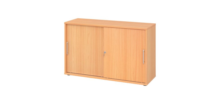 Beech body beech doors H 74,8 x W 120 x D 40 cm