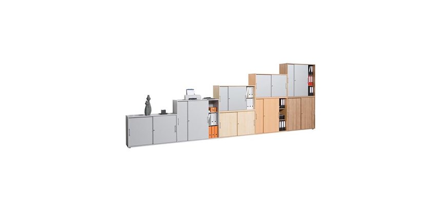 Walnut body silver doors H 74,8 x W 120 x D 40 cm