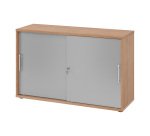 Corps noyer portes argent H 74,8 x L 120 x P 40 cm