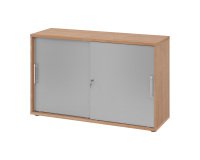 Corps noyer portes argent H 74,8 x L 120 x P 40 cm