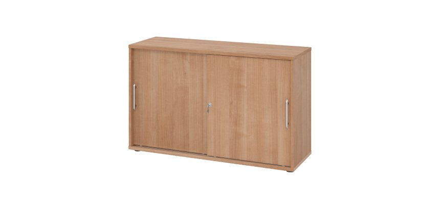 Walnut body walnut doors H 74,8 x W 120 x D 40 cm