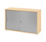 Corps érâble portes argent H 74,8 x L 120 x P 40 cm