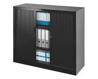 Armoire à rideaux monobloc Généric corps métal - L 120 x H 100 x P 43 cm - NF-OEC et GS