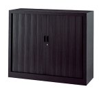 Armoire basse à rideaux monoblocs Généric 100 x 120 cm