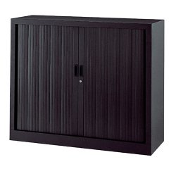 Armoire basse à rideaux monoblocs Généric 100 x 120 cm