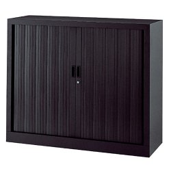 Armoire basse à rideaux monoblocs Généric 100 x 120 cm