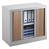 Armoires à rideaux Eco-conçue Décor Monobloc H 70 x L120