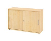 Maple body, maple doors H 74,8 x W 120 x D 40 cm