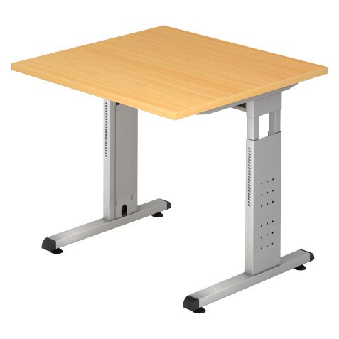 Straight desk 80 x 80 cm Manhattan