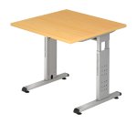 Bureau droit L 80 x P 80 cm  Manhattan