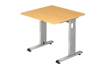 Straight desk 80 x 80 cm Manhattan