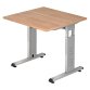Straight desk 80 x 80 cm Manhattan