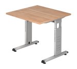 Bureau droit L 80 x P 80 cm  Manhattan