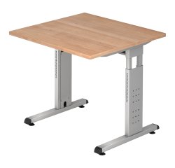 Bureau droit L 80 x P 80 cm  Manhattan