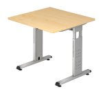 Bureau droit L 80 x P 80 cm  Manhattan