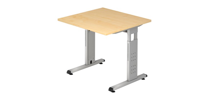 Bureau droit L 80 x P 80 cm  Manhattan