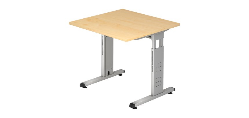 Geradlinige Arbeitsstation 80 x 80 cm Manhattan