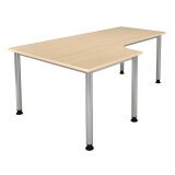 Compact desk 200 x 80 cm angle 120 cm Manhattan 2