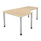 Compact desk 200 x 80 cm angle 120 cm Manhattan 2